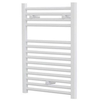 Scaldasalviette Ulisse idraulico mm. 766x550 interasse mm. 502 in acciaio bianco di Caleido