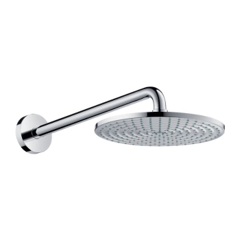 Soffione Doccia Tondo Raindance S Diam. 24 cm + Braccio 40 cm Cromo Hansgrohe