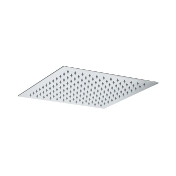 Soffione doccia Ultraslim cromo quadrato 30x30 cm Zanzibar Paffoni