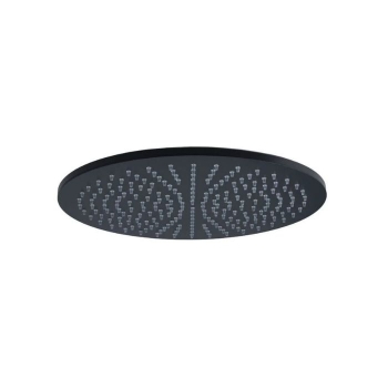 Soffione doccia tondo nero opaco diam. 22,5 cm Master Paffoni