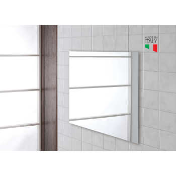 Specchio Basic rettangolare 60x80 Reversibile filo lucido di Feridras