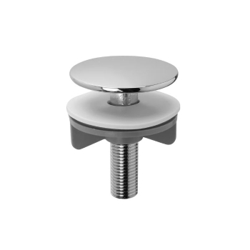 Tappo copriforo per lavabo e bidet cromo diametro 48,5 mm Paffoni