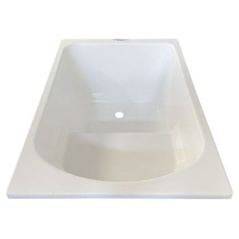 Guscio vasca Astor ad incasso su muratura 105x70 con seduta bianco di Glass