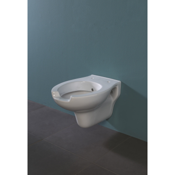 Water/bidet Confort sospeso con apertura cm. 55x37,5 in ceramica bianco lucido di Ceramica Alice