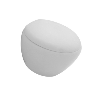 Water Touch filomuro senza brida (rimless) cm. 55x38,5 bianco lucido di Ceramica GSG