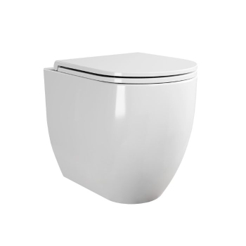 WC Kerasan Flo 48cm Filomuro Senza Brida Profondità Ridotta 48x36 bianco