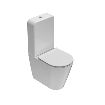 Water Forty3 monoblocco con cassetta di scarico cm. 58x36 di Ceramica Globo