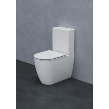 Sanitari Comoda monoblocco senza brida con sedile sottile softclose di Ceramica Azzurra