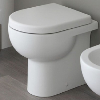 Water Quick filomuro senza brida cm. 51x36 bianco lucido di Ceramica Flaminia