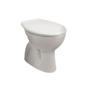 WC Gemma Distanziato da Muro Scarico  a Terra 46x35,9 cm bianco