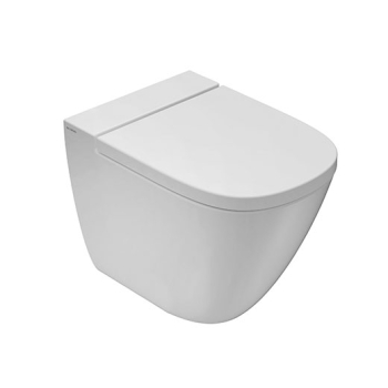 Water Stockholm filomuro cm. 51x37 bianco lucido di Ceramica Globo