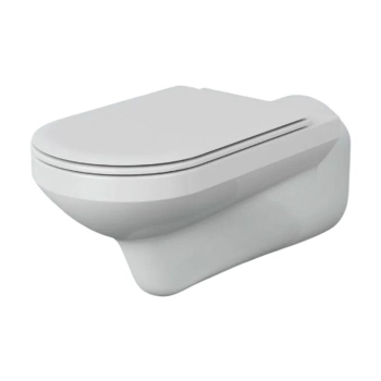WC Azzurra Thin cm75 Maggiorato Sospeso Maggiorato 75x36 bianco