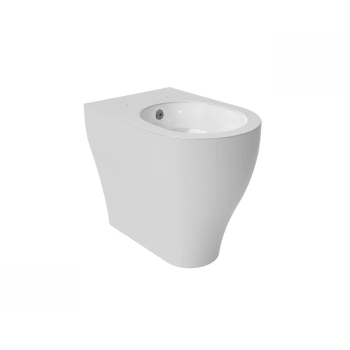 Wc con Bidet integrato App Flaminia Anziani Filomuro 54x36x H48 cm Scarico a Vortice Bianco Lucido
