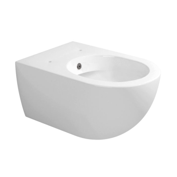 WC/Bidet Flaminia App Sospeso Senza Brida con erogatore bidet 54x36 bianco