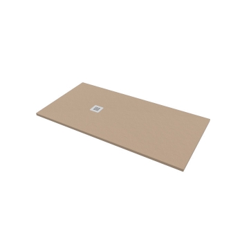Piatto doccia 80x150 Marmo Resina Slim H2,8 Ardesia Effetto Sabbia Opaco