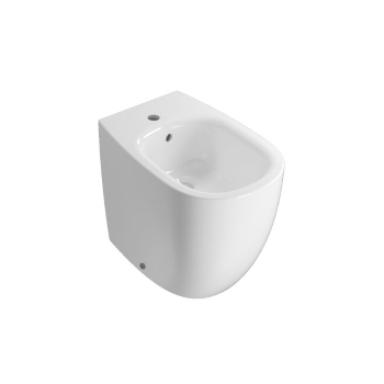 Bidet Globo Daily Filomuro 53x35 Monoforo Bianco Lucido Fissaggi Inclusi