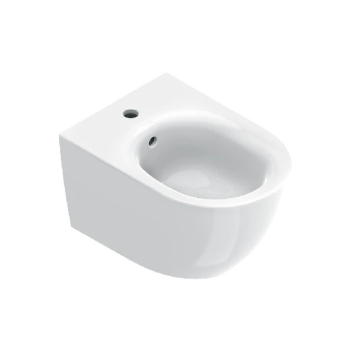 Bidet Sfera Sospeso 50x35 cm Monoforo Bianco Lucido Ceramica Catalano