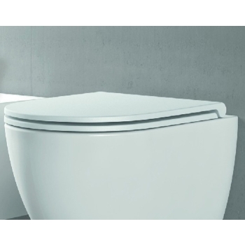 Copriwater Azzurra Comoda in Termoindurente Originale Soft Close slim a Sgancio Rapido bianco
