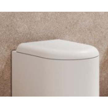 Copriwater GSG Petra Originale in Termoindurente Soft Close Avvolgente a Sgancio Rapido bianco