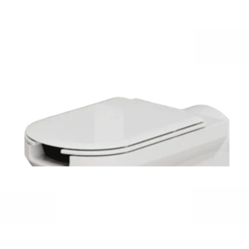 Copriwater Azzurra Thin in Poliestere con Apertura Frontale bianco