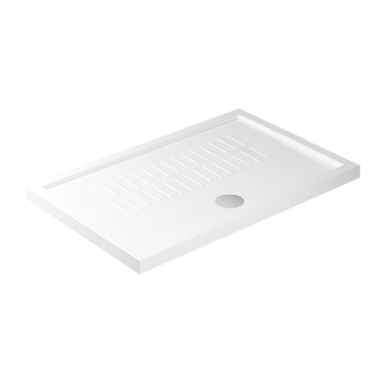 Piatto doccia 80x120 Ceramica H4,5 Galassia Flat bianco lucido