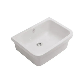 Lavatoio da esterno 60x45,5 in ceramica - Pilozzo Iris per lavanderia di Ceramica Globo