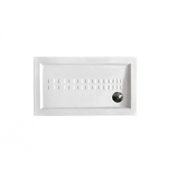 Piatto doccia 80x120 Ceramica H5,5 Ito Althea bianco lucido