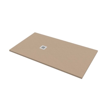 Piatto doccia 100x160 Marmo Resina Slim H2,8 Ardesia Effetto Sabbia Opaco