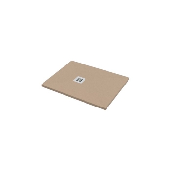 Piatto doccia 70x80 Marmo Resina Slim H2,8 Ardesia Effetto Sabbia Opaco