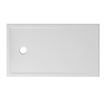 Piatto doccia 80X140 Ceramica Slim H3 Globo Docciatre Plus Bianco Opaco