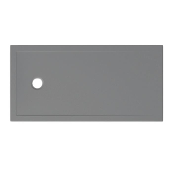 Piatto doccia 70X140 Ceramica Slim H3 Globo Docciatre Plus Grigio Opaco