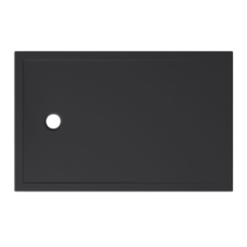 Piatto doccia 90X140 Ceramica Slim H3 Globo Docciatre Plus Nero Opaco