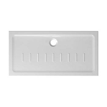 Piatto doccia 70x140 Ceramica H4,5 Globo Docciaviva bianco lucido