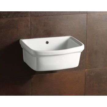 Lavatoio da esterno 46,5x36 in ceramica  Pilozzo Laundry per lavanderia piccolo di Ceramica Alice