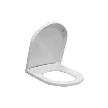 Copriwater GSI Pura Originale in Termoindurente Soft Close Avvolgente bianco