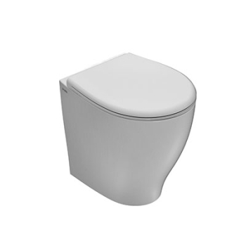 Water Bowl+ filomuro salvaspazio cm. 50x38 bianco di Ceramica Globo