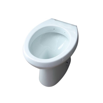 WC con bidet Integrato Donatello New Scarico Terra 49x39 bianco