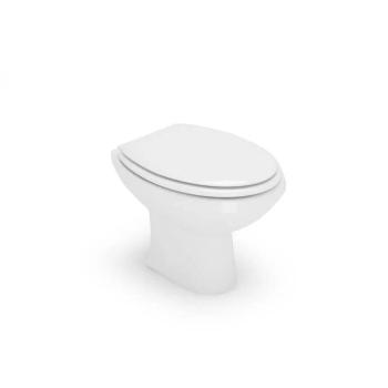 WC Donatello New Distanziato Scarico Terra 48x38 bianco
