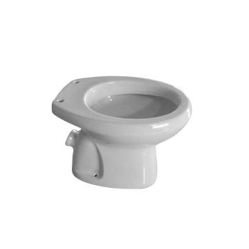 WC Due Fori Donatello Distanziato Scarico Terra 49x39 con Esalatore bianco