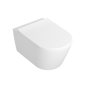 Vaso Sospeso Forty3 Globo 55x36 Cleanstorm Senza Brida Bianco Opaco