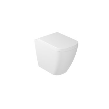 Water Meg11 Pro filomuro senza brida (rimless) cm. 55x35 bianco lucido di Ceramica Galassia