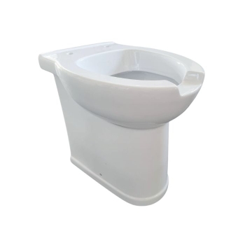 WC Alice Short H50 Filomuro Rialzato 48x37 con Apertura Frontale bianco