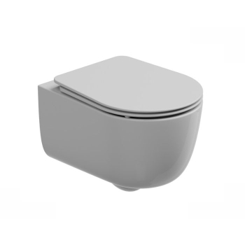 WC GSG Hit! Sospeso Vortice Senza Brida 51x36,5 Bianco Lucido