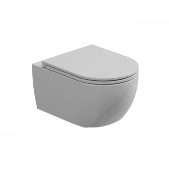 WC GSG Like Sospeso Vortice Senza Brida 52,5x36 Bianco Lucido