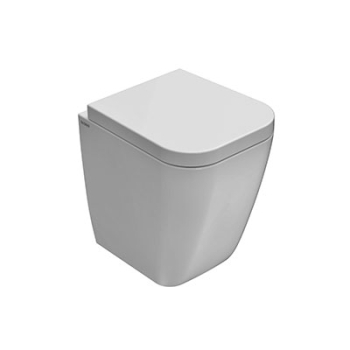 Water Mini Stone filomuro cm. 45x36 bianco lucido di Ceramica Globo