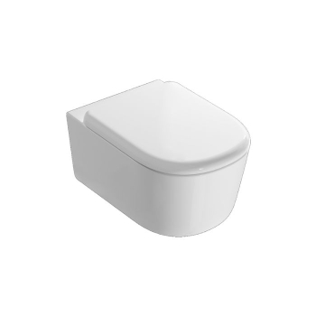 WC Globo Lalita Sospeso Vortice 54x36 cm Bianco Lucido