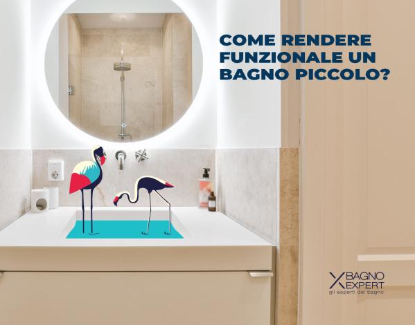 Come rendere funzionale un bagno piccolo?