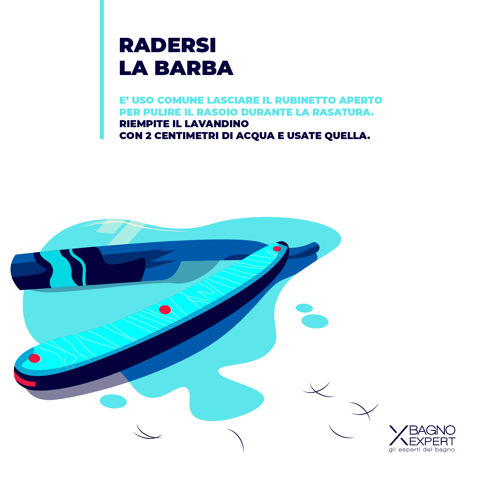 barba risparmio idrico